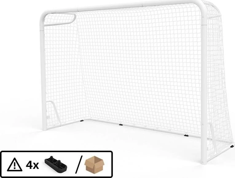 BERG SportsGoal S ir M plastikinės kojelės su įkasamu vamzdžiu (4 vnt.)