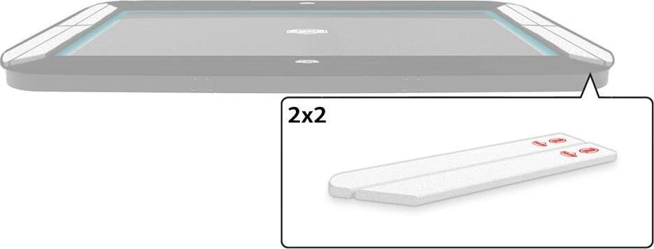 Berg Ultim Elite apvalaus kampo apsauginės putos (2x2)