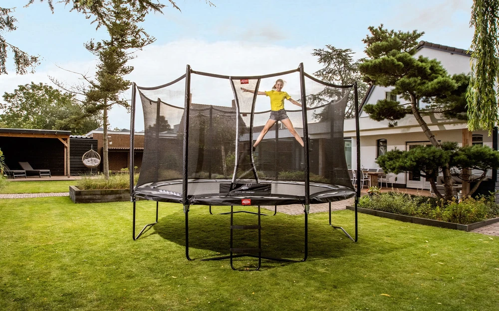 BERG Ultim Favorit InGround 280 žalias + apsauginis tinklas Comfort
