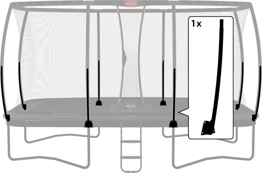 Berg Apsauginis tinklas Ultim Safety Net DLX XL - gnybtas + apatinis vamzdis 500