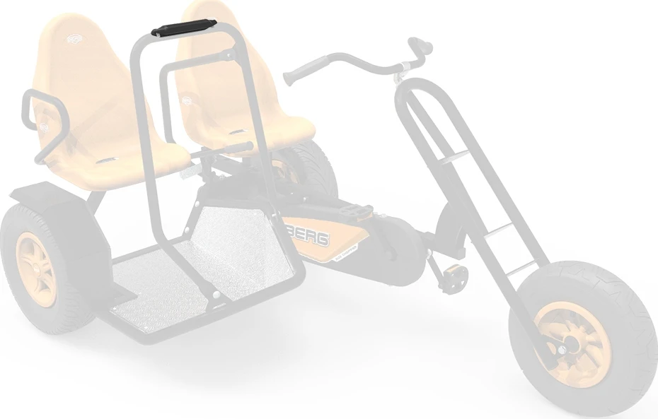 Berg XL rėmas – apsauginė puta Sidecar Duo Chopper
