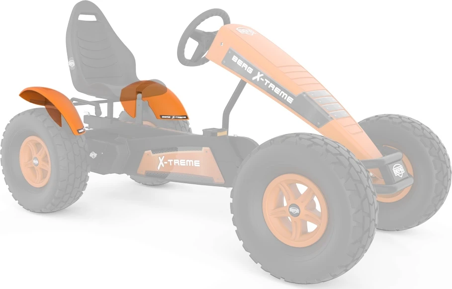 Berg XL rėmas – galiniai purvasaugiai 71° X-Treme