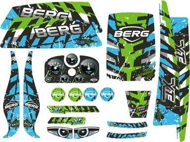 Berg Lipdukų rinkinys XL rėmui X-ite