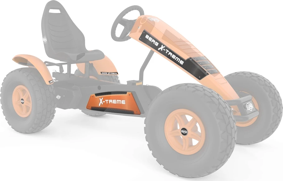 Berg Lipdukų rinkinys X-Treme – XL rėmas
