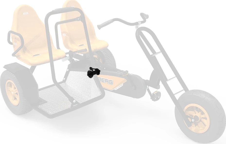 Berg XL rėmas – stebulė BF