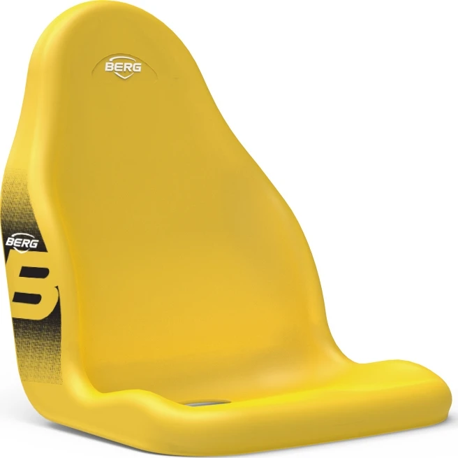 Berg XL/XXL rėmas – sėdynė B.Super geltona