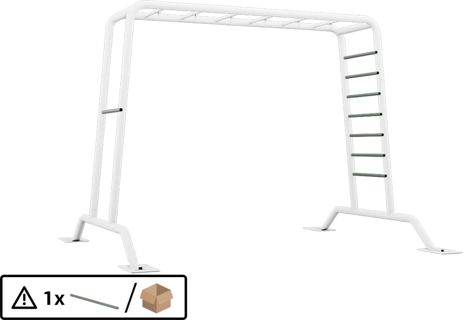 Berg PlayBase Žalias – kopėčių skersinis, gimnastikos strypas