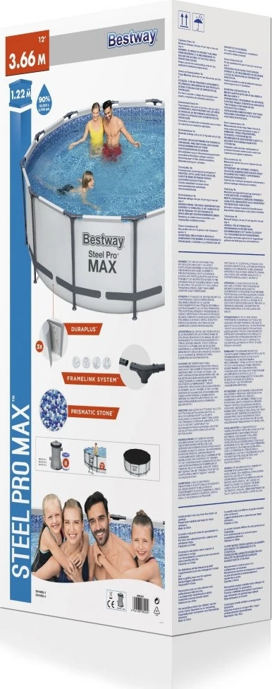 Baseinas Bestway Steel Pro MAX™, 3.66m x 1.22m (56420)