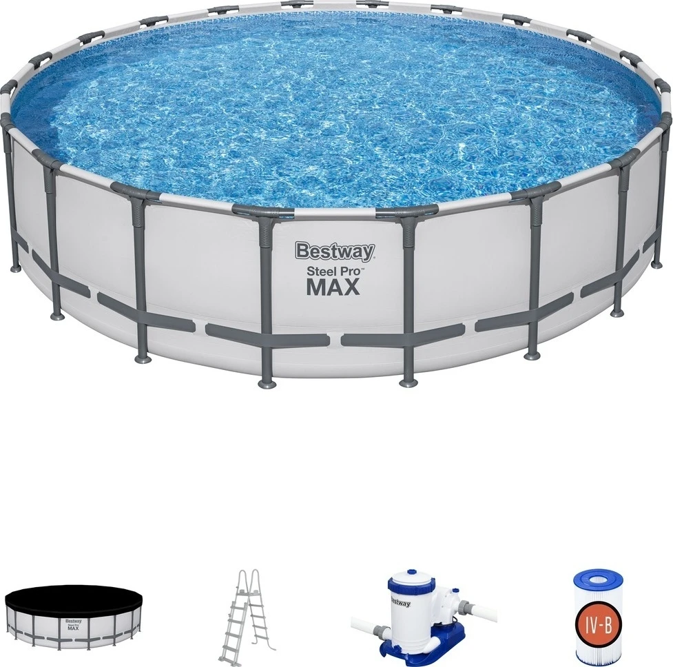 Bestway Baseino lubos 20FT 610x132 cm SteelPRO