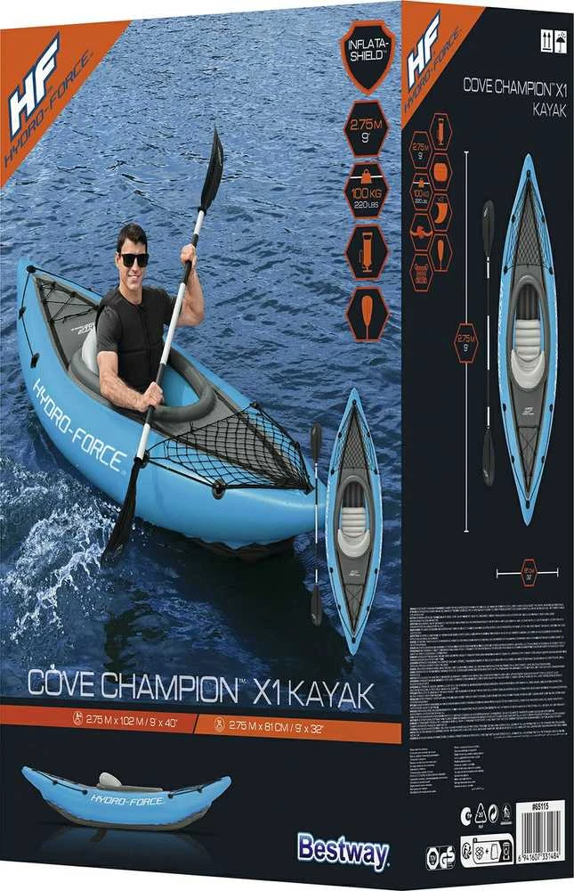 Bestway Hydro-Force Pripučiama vienvietė baidarė