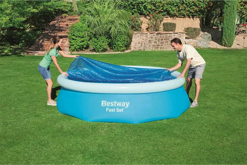 Bestway Šilumą sulaikantis baseino uždangalas Flowclear, 356cm