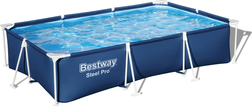 Bestway Stačiakampis karkasinis baseinas 300 x 201 x 66 cm