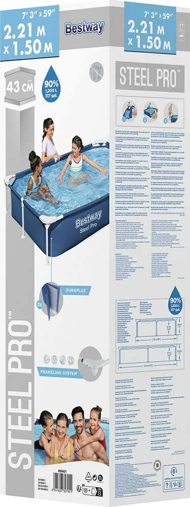 Baseinas Bestway Steel Pro