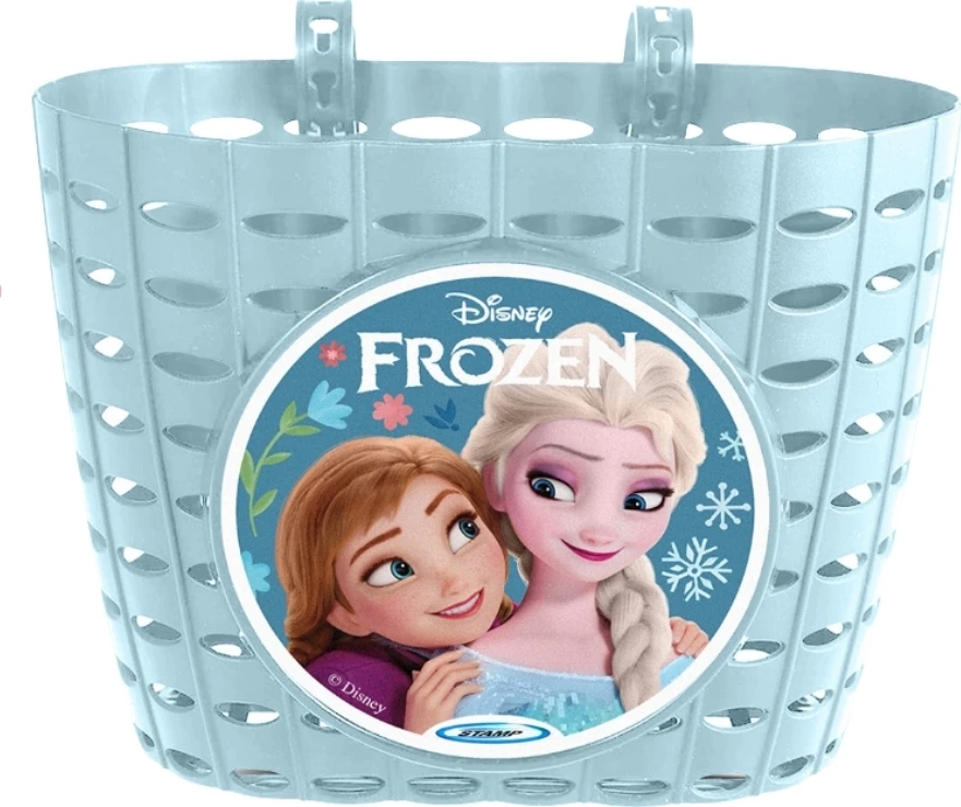 Dviračio krepšys Frozen II, šviesiai mėlynas