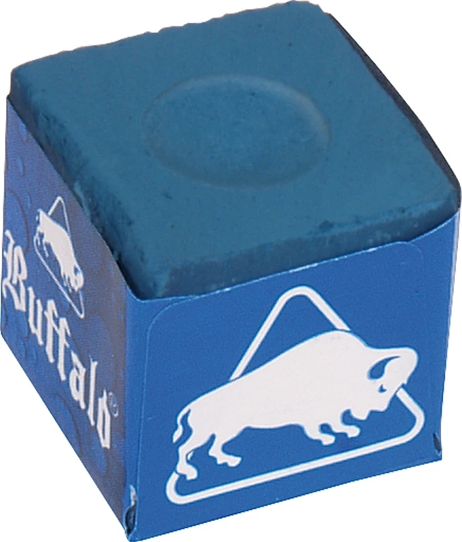 Biliardo kreida Buffalo, mėlyna, 12 vnt.