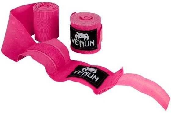 Bintai boksui Venum Kontact, 4,5 m - Neon Rožinė