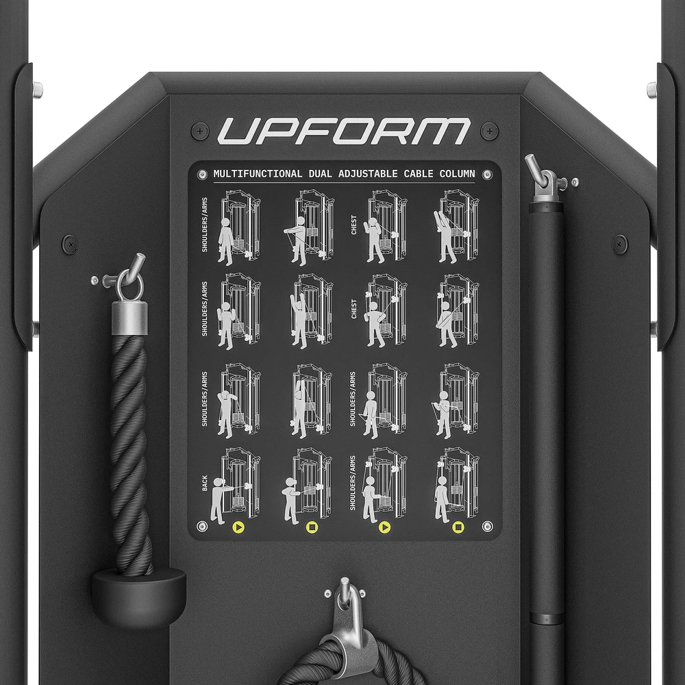 Reguliuojamas kampinis dvigubas skridinys UpForm UF-019