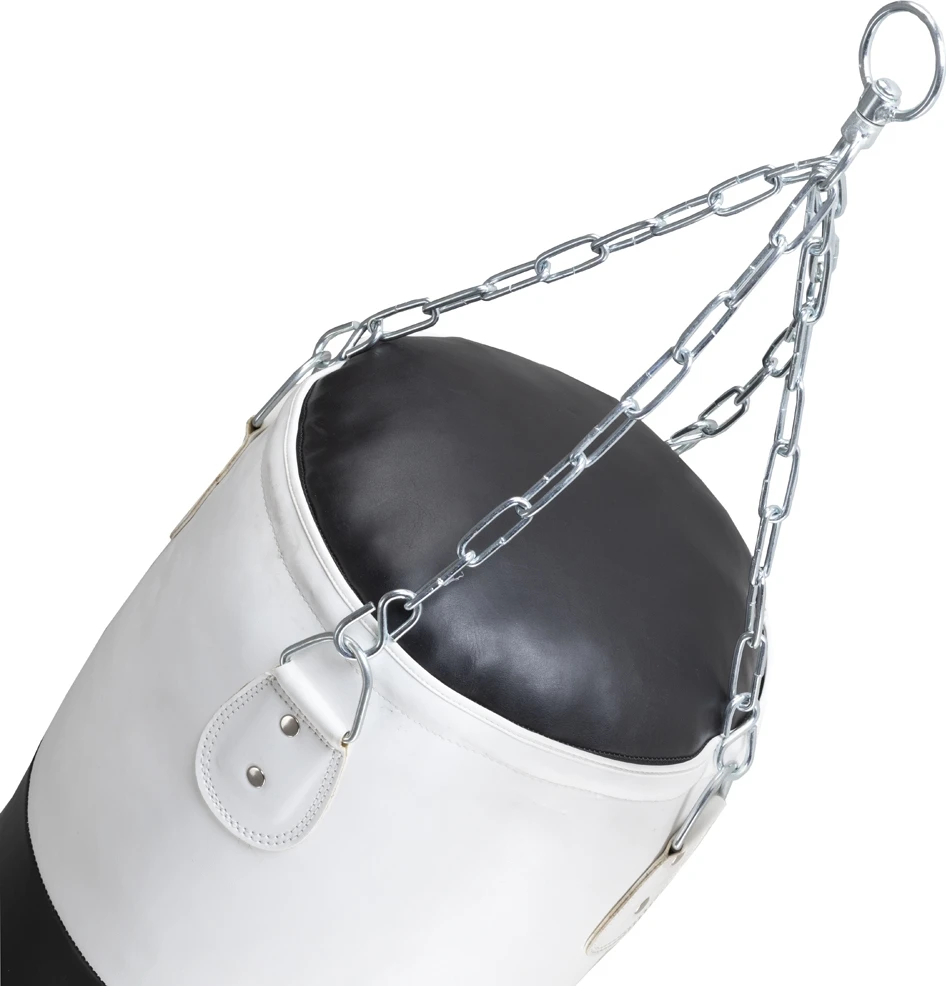 Bokso maišas inSPORTline Robkin 120 x 35 cm - Juodas-Baltas