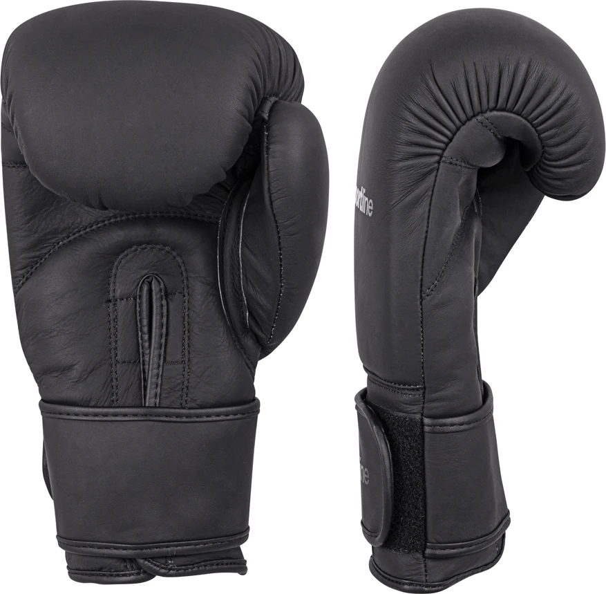 Bokso pirštinės inSPORTline Kuero - Juodas 16oz