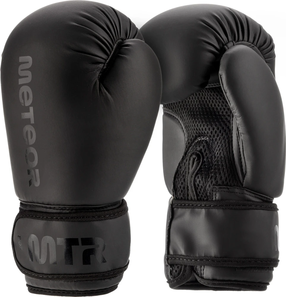 Meteor 12 oz treniruočių bokso pirštinės, Velcro, PU