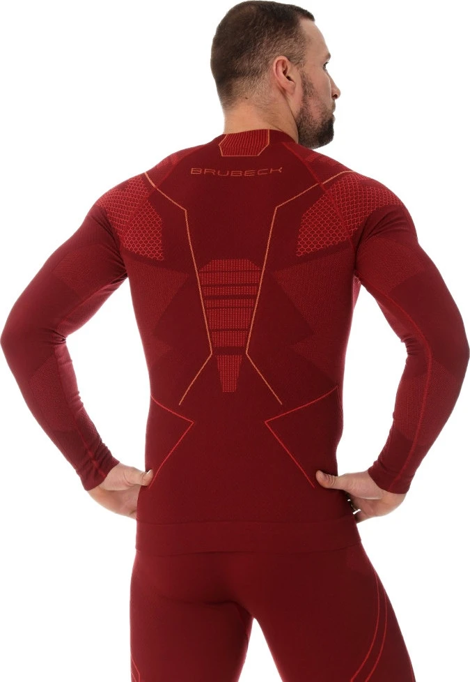 Vyr. termo marškinėliai Brubeck Thermo Men's Sweatshirt - Juoda - S