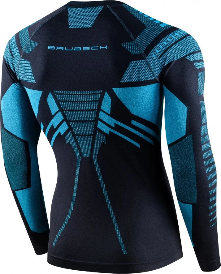 „Brubeck“ vyriški „Activewear“ marškinėliai ilgomis rankovėmis „Bruback Dry“.