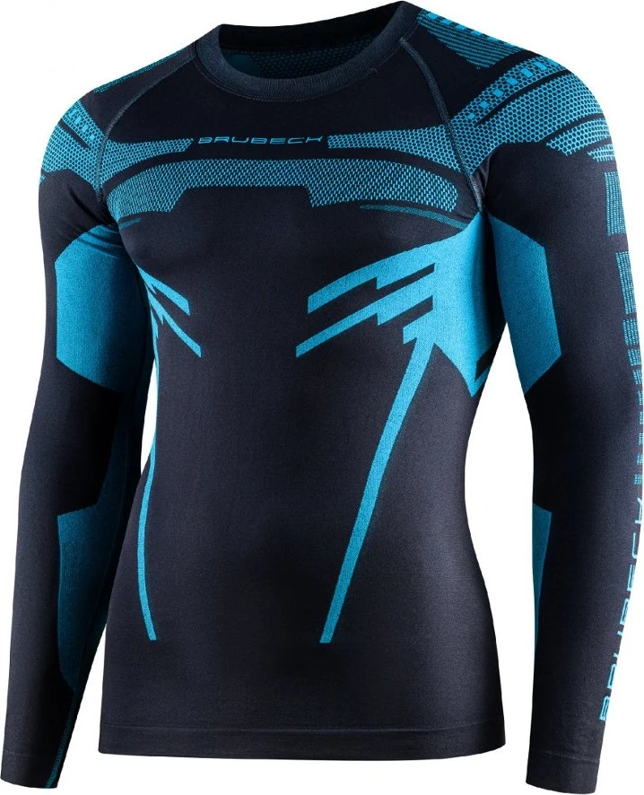 „Brubeck“ vyriški „Activewear“ marškinėliai ilgomis rankovėmis „Bruback Dry“.