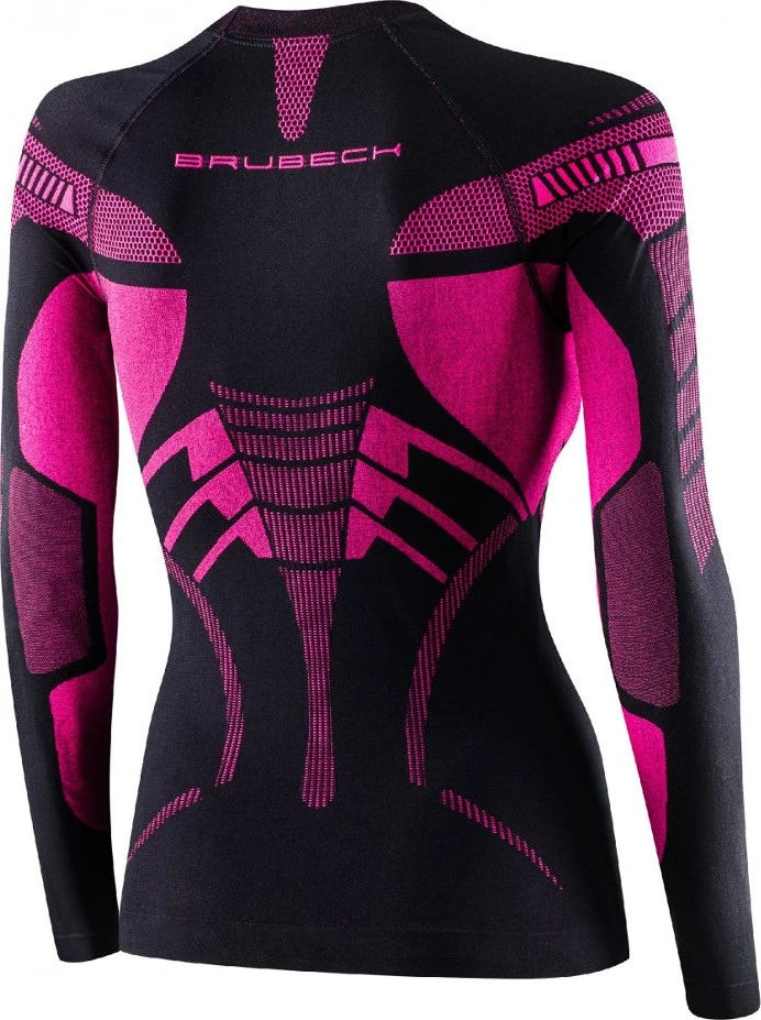 „Brubeck“ moteriški „Activewear“ marškinėliai ilgomis rankovėmis „Bruback Dry“.