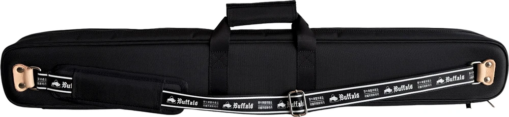 Buffalo biliardo lazdų dėklas Triple 2B/4S, juodas