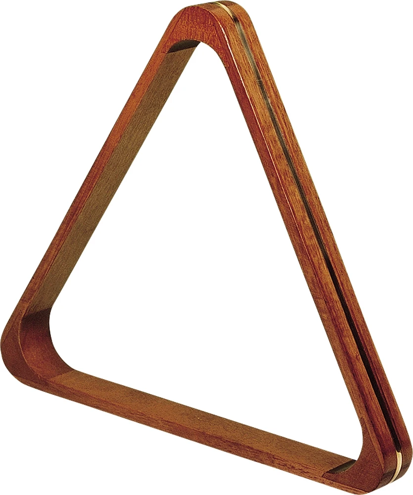 Buffalo Darkwood Triangle with Brass Tubing, 57.2mm