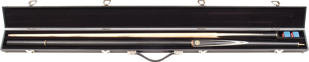 Buffalo Hard Cue Case Juodas 3-Sec. 3/4-PC Snooker