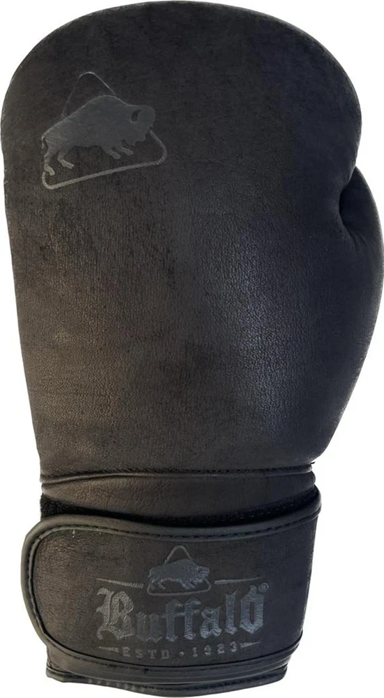 Buffalo odinės bokso pirštinės, juodos, 14 oz