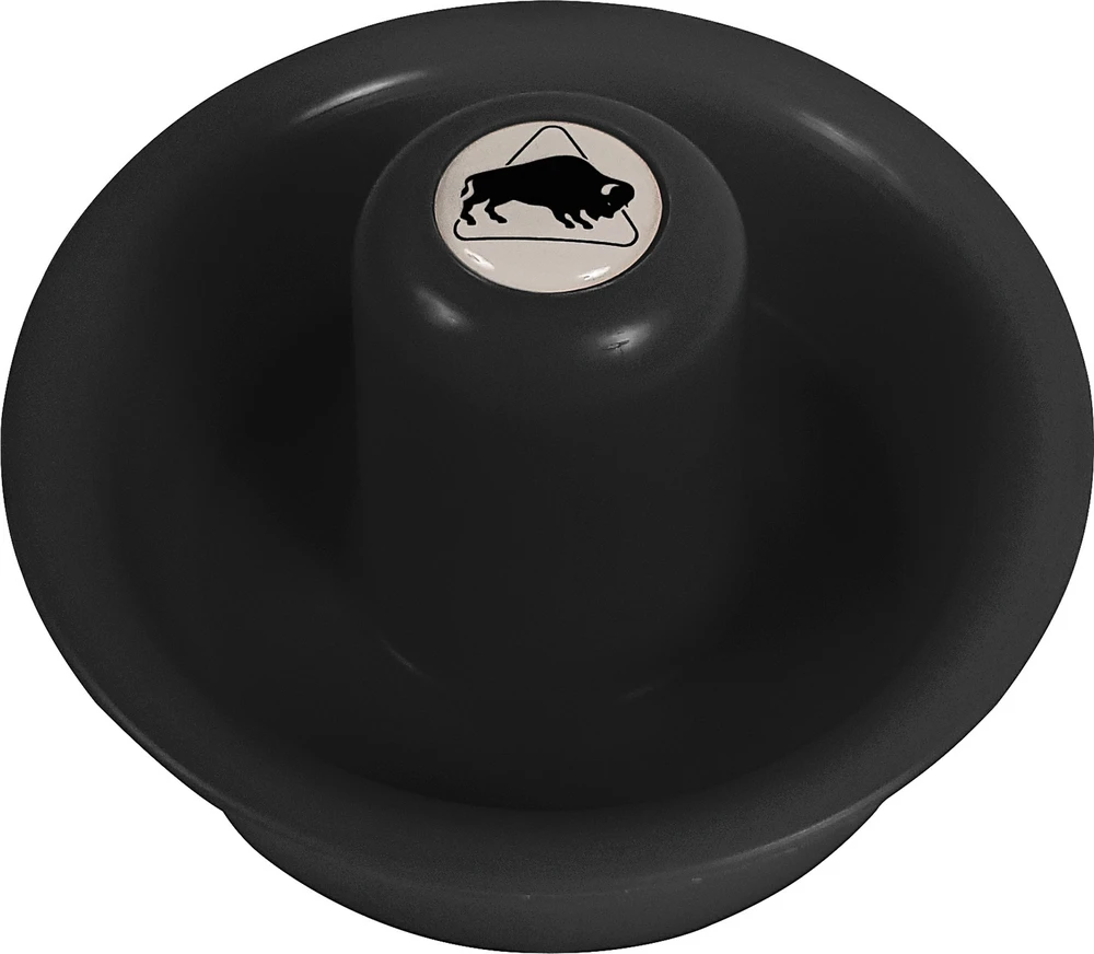 Oro ritulio stūmiklis Buffalo Professional 100 mm, juodas