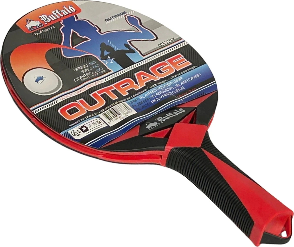 Lauko stalo teniso raketė Buffalo Outrage, raudona