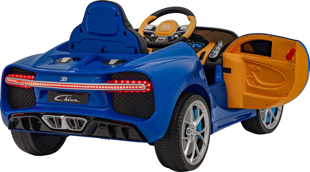 Ramiz Mėlyna Elektromobilis Bugatti Chiron, Mėlyna