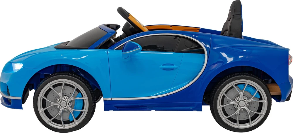 Ramiz Mėlyna Elektromobilis Bugatti Chiron, Mėlyna