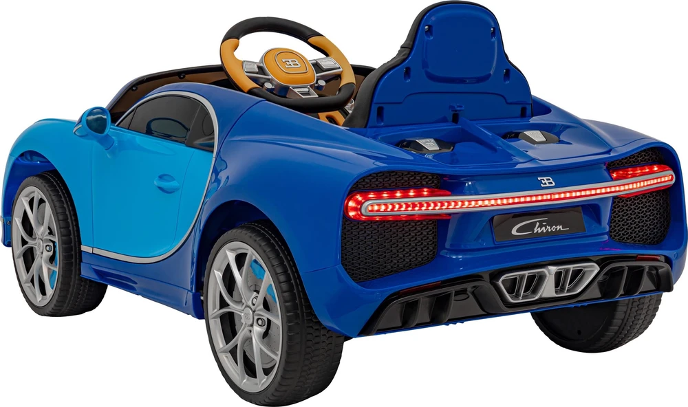 Ramiz Mėlyna Elektromobilis Bugatti Chiron, Mėlyna