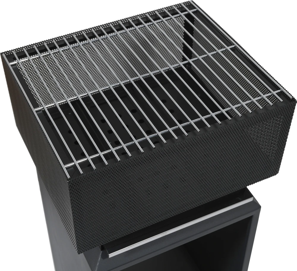 Cattara Laužavietė CUBE su grotelėmis, 74 cm
