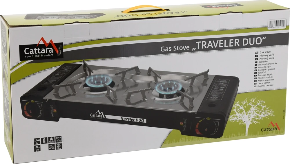 Cattara Dujinė viryklė Traveler DUO