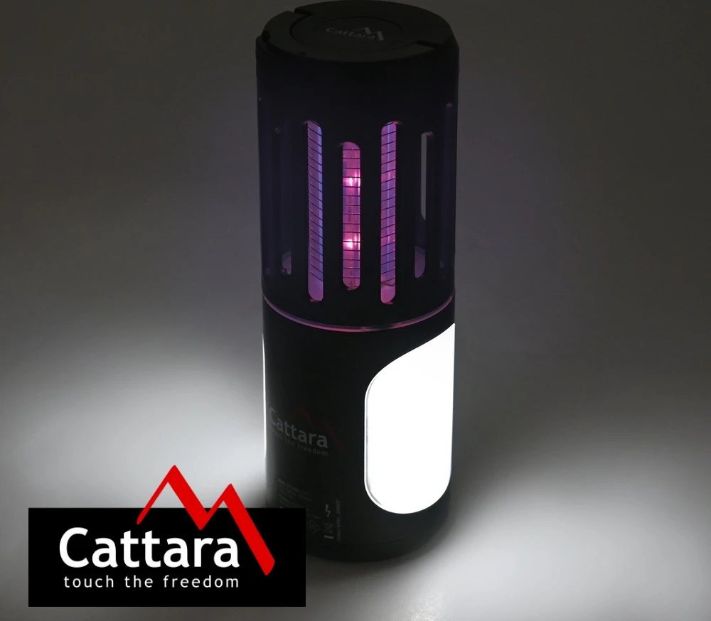 Cattara Įkraunamas žibintuvėlis SPACE su vabzdžių gaudykle