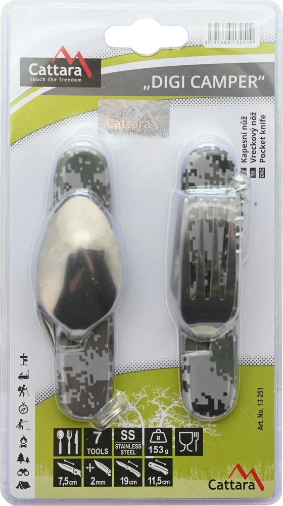 Cattara Kišeninis peilis DIGI CAMPER 11cm