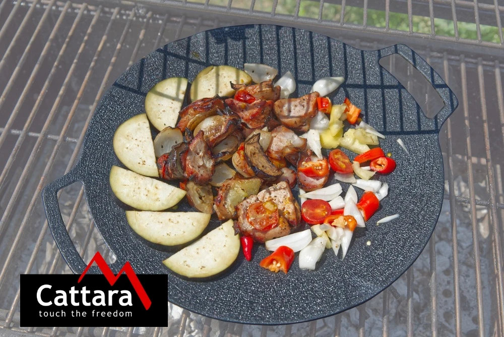 Cattara Korėjietiška kepimo keptuvė, ALU lydinys, 36 cm