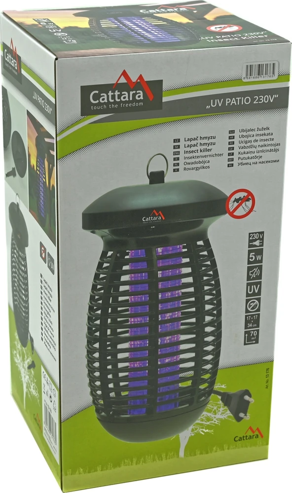 Cattara UV vabzdžių gaudyklė PATIO 230V