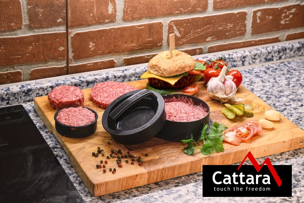 Cattara Mėsainių presas
