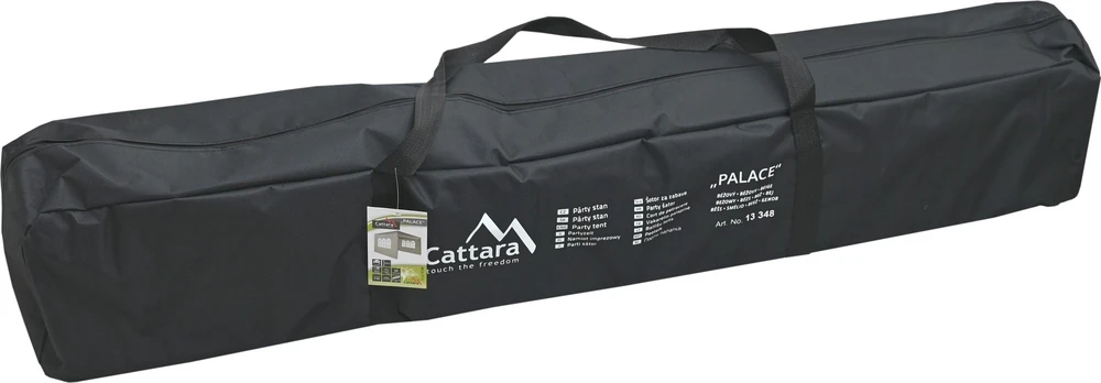 Cattara Prekybinė palapinė PALACE 3x3 m su sienelėmis, smėlio spalvos, neperšlampama
