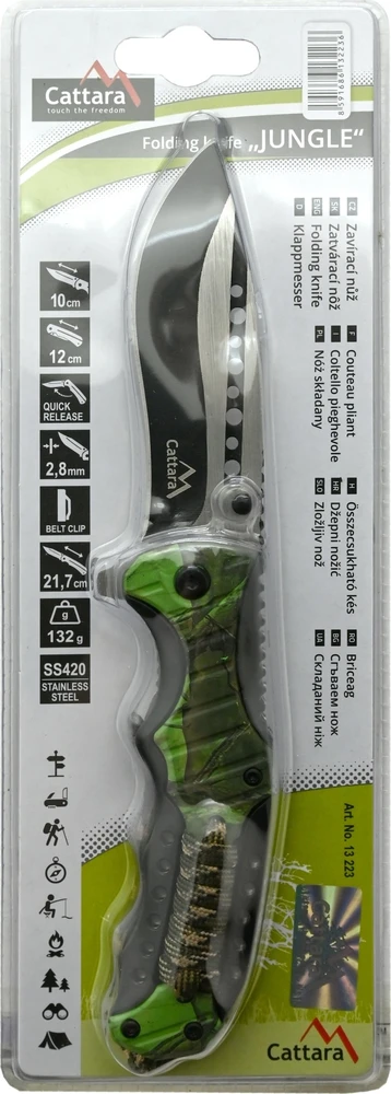 Cattara Peilis JUNGLE 21,7cm
