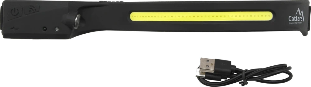 Cattara Prožektorius ant galvos STRIP SENSOR 350 lm, įkraunamas