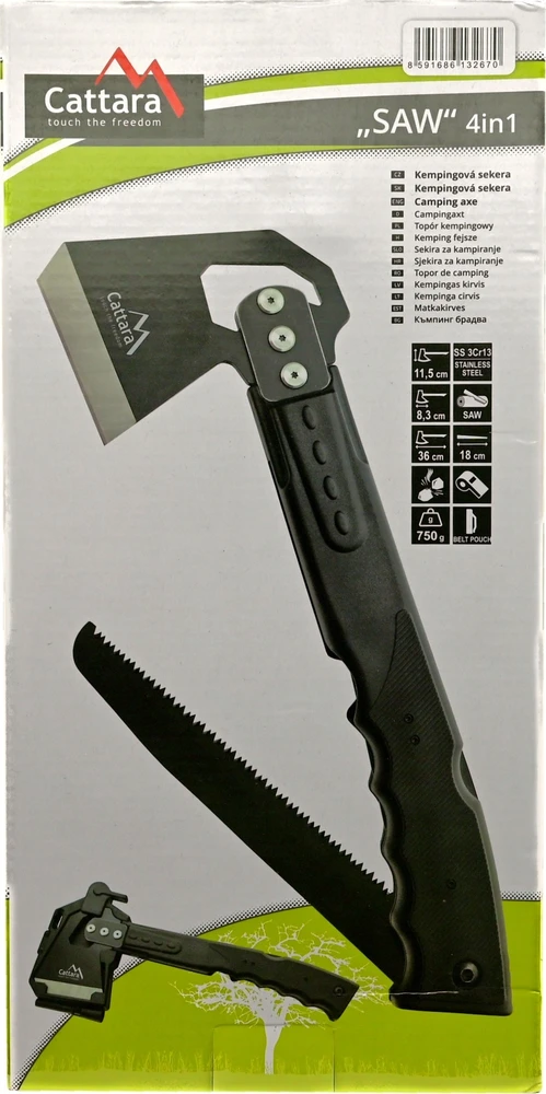 Cattara Pjūklas Sekera 4в1 36 cm