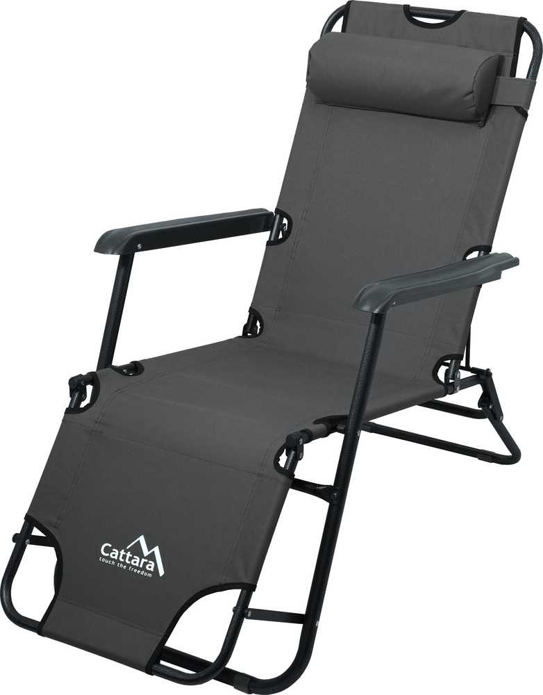 Cattara Gultas/kėdė COMFORT, antracito spalvos