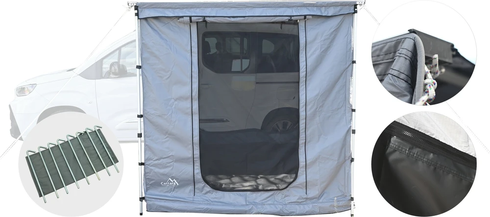 Cattara Palapinė prie markizės Sapri Plus 200x250 cm PU2000mm
